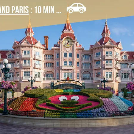 Apartamento L'ambre - T2 Lumineux - Parking, Rer A, Disneyland