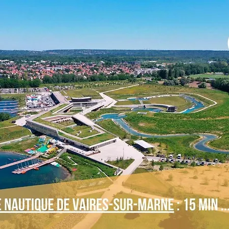 L'ambre - T2 Lumineux - Parking, Rer A, Disneyland Apartamento
